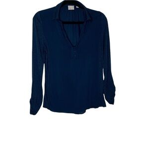 𝅺anthropology Long sleeve blouse. Gently used. Size XS